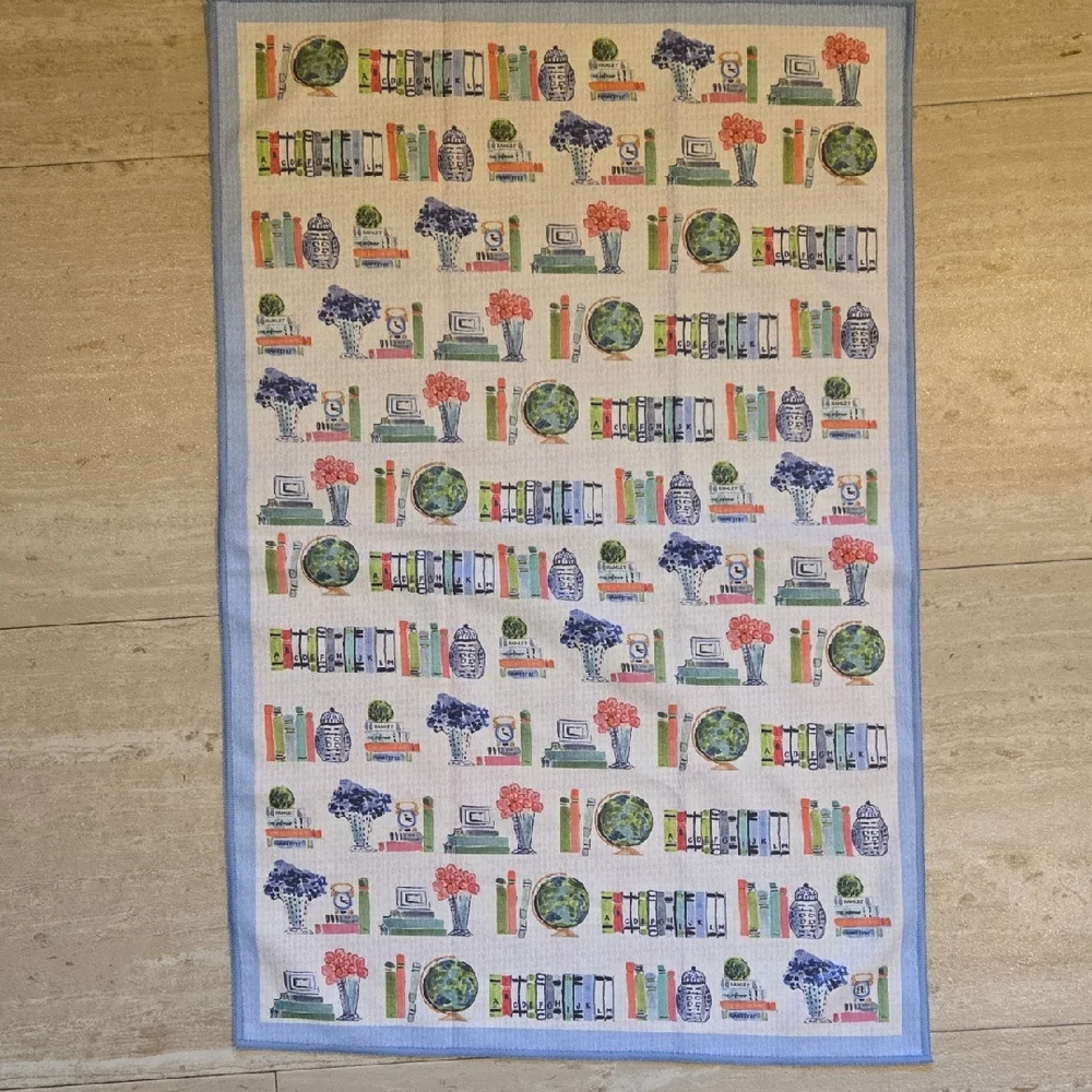 Keva Patterned Tea Towel